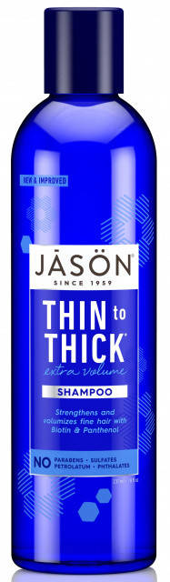 

Шампунь для роста волос терапевтический восстанавливающий Thin-to-Thick™ (237 мл) Jason (США)