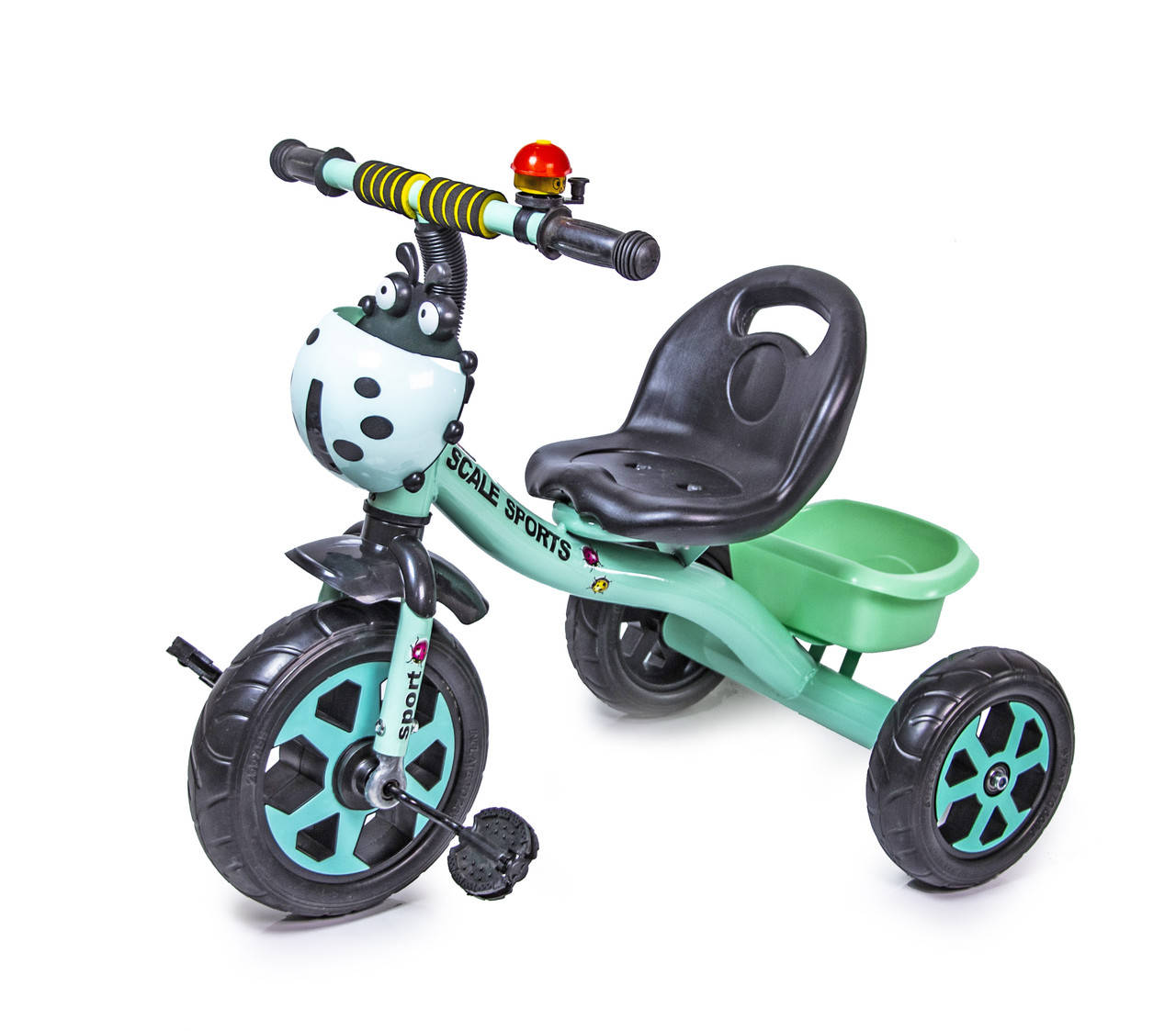 

Детский трехколесный велосипед Scale Sports Бирюзовый