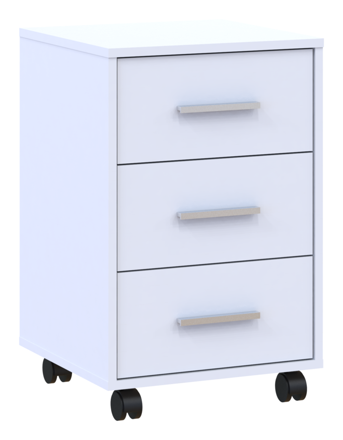 Тумба Doros Т3 Білий/Білий 43х42х66,4 (41902063) 2