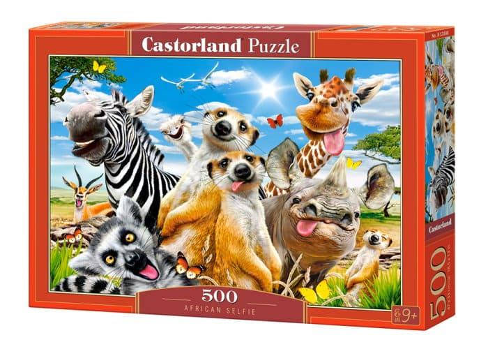 

Castorland puzzle Пазл Африканское селфи, 500 эл. (В-53568)
