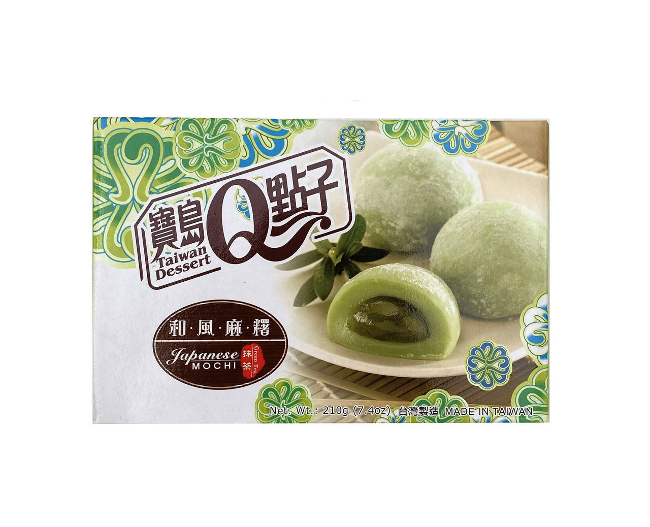 

Пирожное моти Green Tea Taiwan Dessert 210 г
