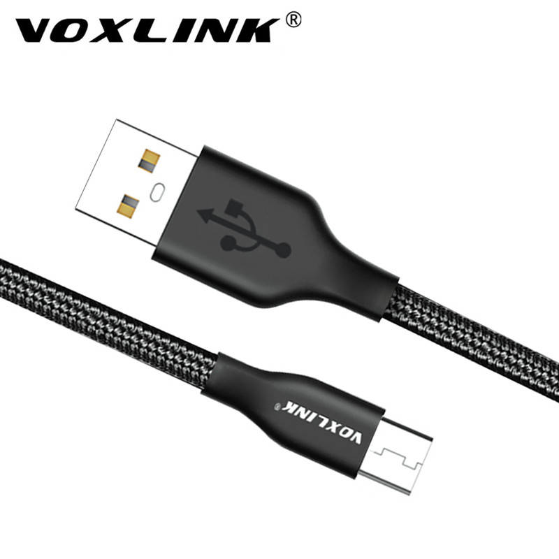 

Кабель для зарядки телефона смартфона планшета USB - micro USB 1м. Зарядный провод шнур microUSB микро ЮСБ S2B, Черный