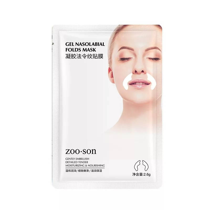 

Маска-патчи для разглаживания носогубных складок Zoo:Son Gel Nasolabial Folds Mask, 2,6г