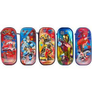 

Пенал-футляр «Мультики» 3 D объемный рисунок, мальчик М