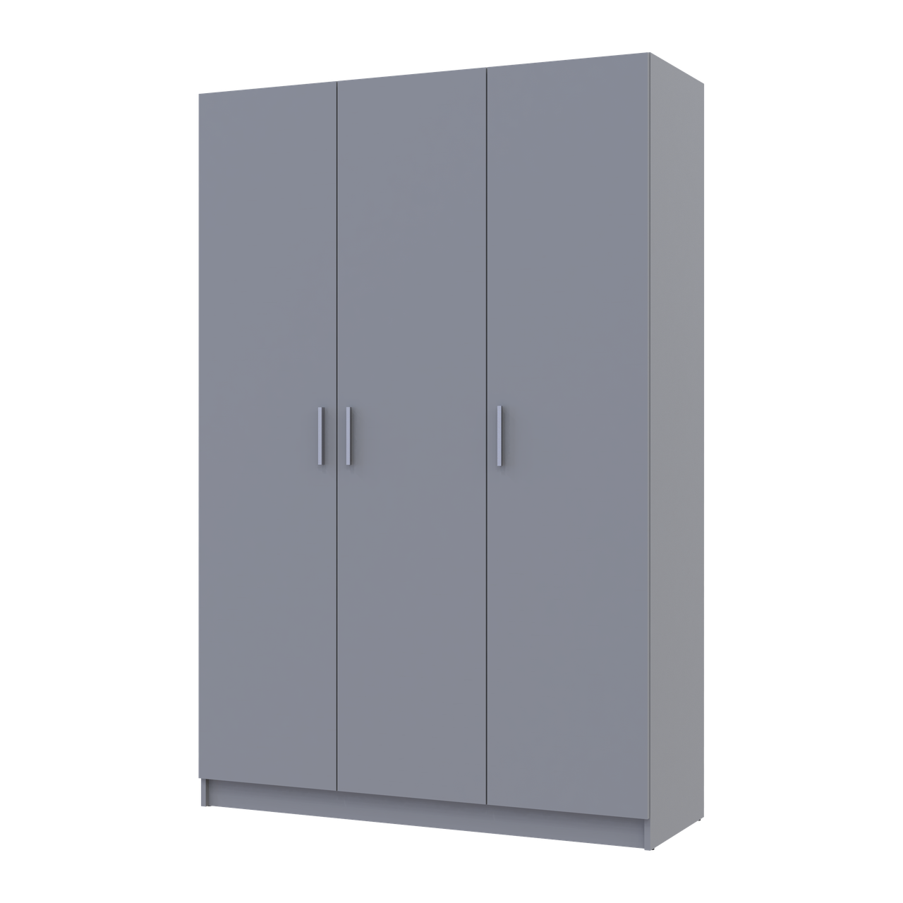 Шафа для одягу Doros Промо Сірий 3 ДСП 135х48х204 (80737765) 3