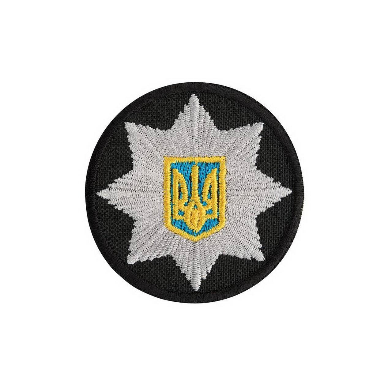 

Кокарда круглая (полиция) 5см, Черный, 2000000002415