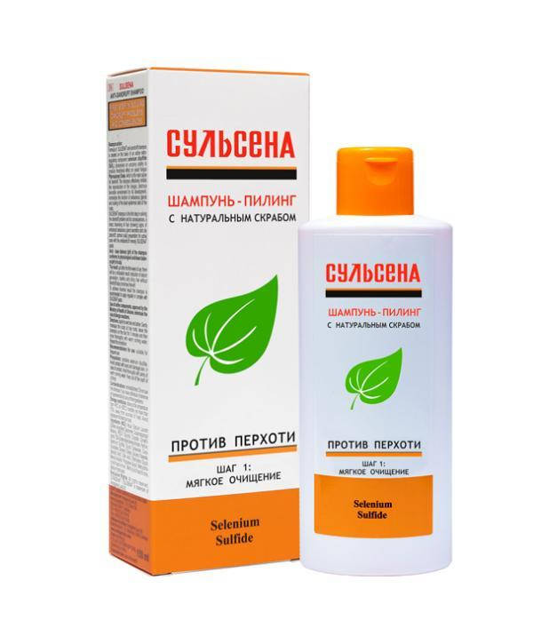 

Шампунь пилинг против перхоти Сульсена с натуральным скрабом, 150 мл, Амальгама Люкс