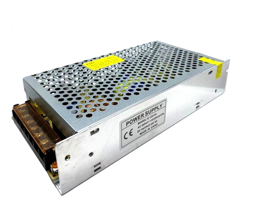 

Блок питания 24v 5a 120w, 24в 5а 120вт в перфорированном корпусе
