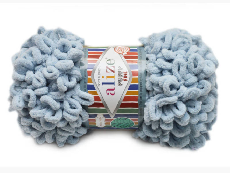 

Alize Puffy Fine NEW, Серый №500