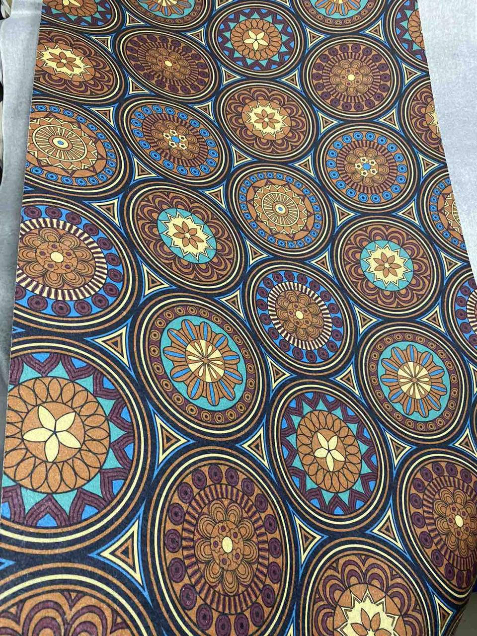 

Коврик килимат 65 см Восток синий на метраж для Ванной Кухни Коридора