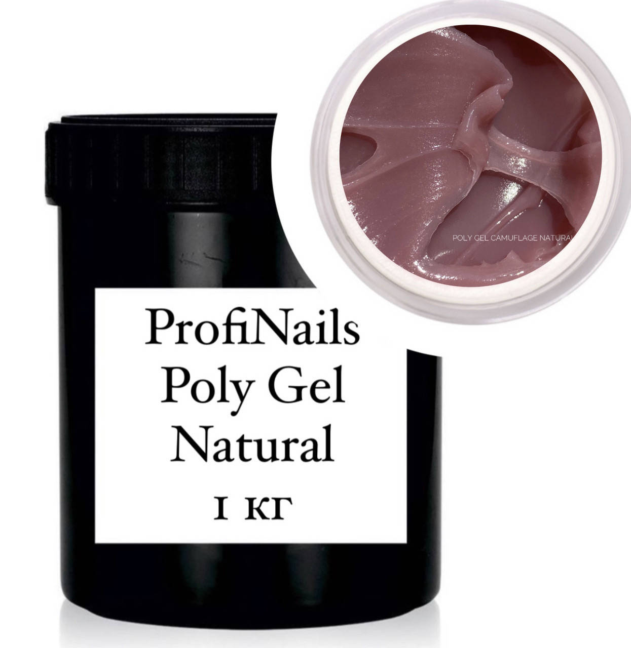 

Полигель (акригель) для наращивания ногтей от ProfiNails бежевый 100 мл