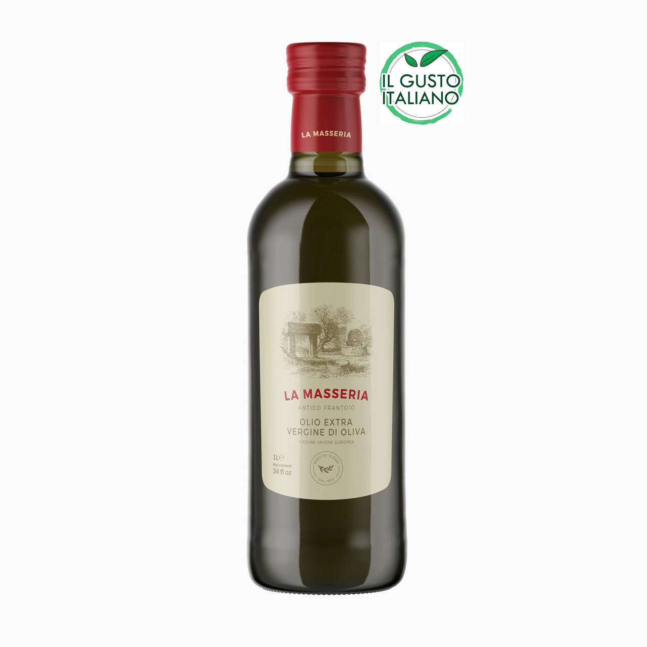 

Оливковое масло Levante La Masseria Extra Vergine первого отжима 1 л