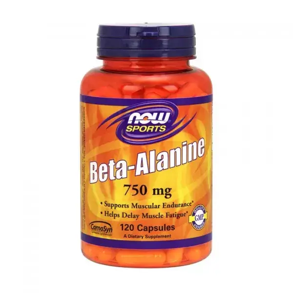 

Бета Аланин Now Foods Beta-Alanine 750 mg 120 caps