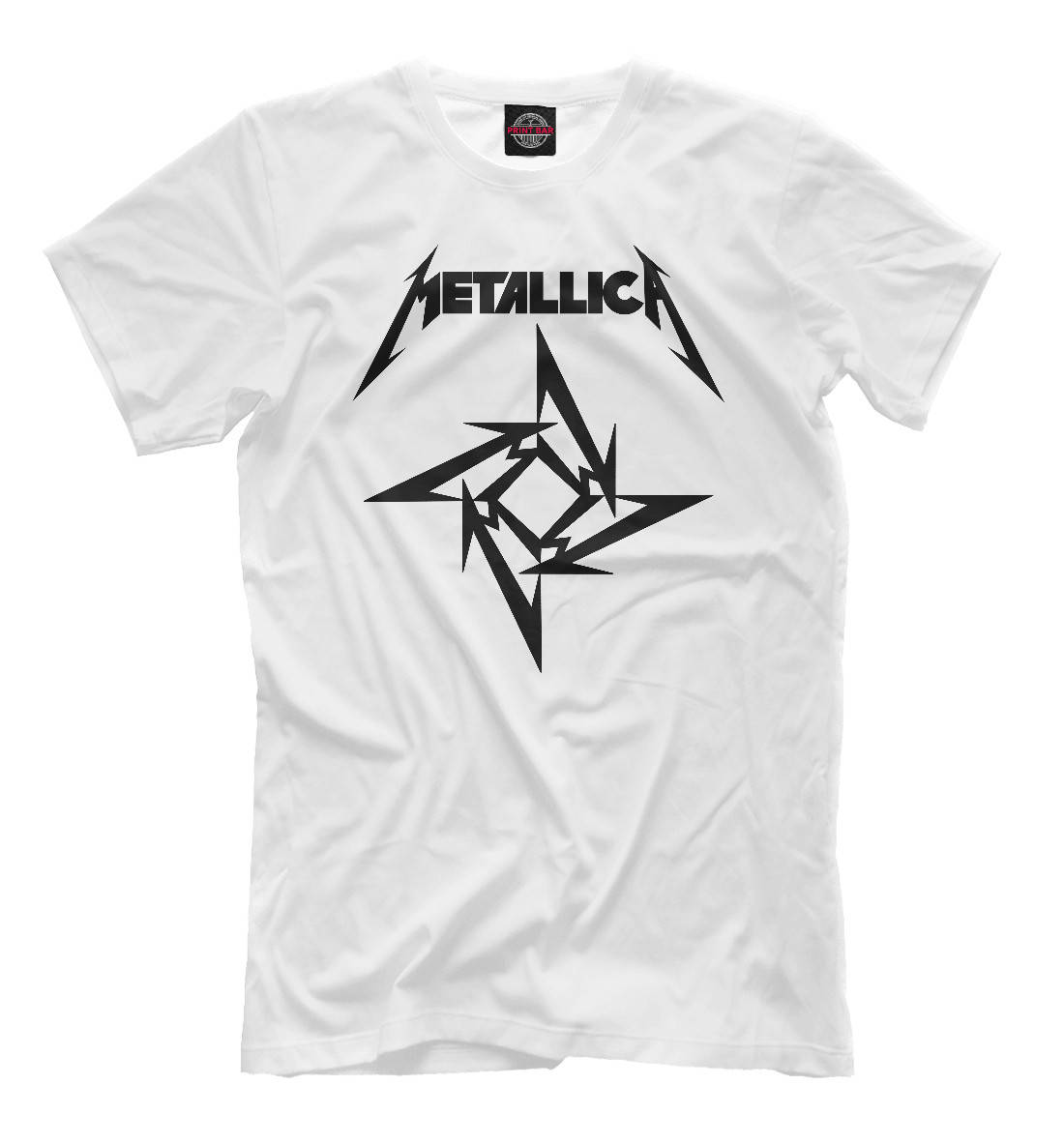 

Футболка с принтом "Metallica (Металлика) рисунок" Push IT XXXL