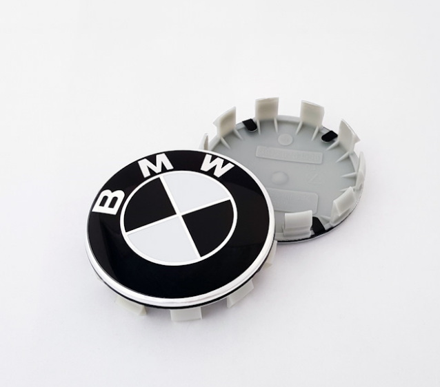 

Колпак в диски для BMW 68 мм черный заглушка значек эмблема в колеса 3613-6783536