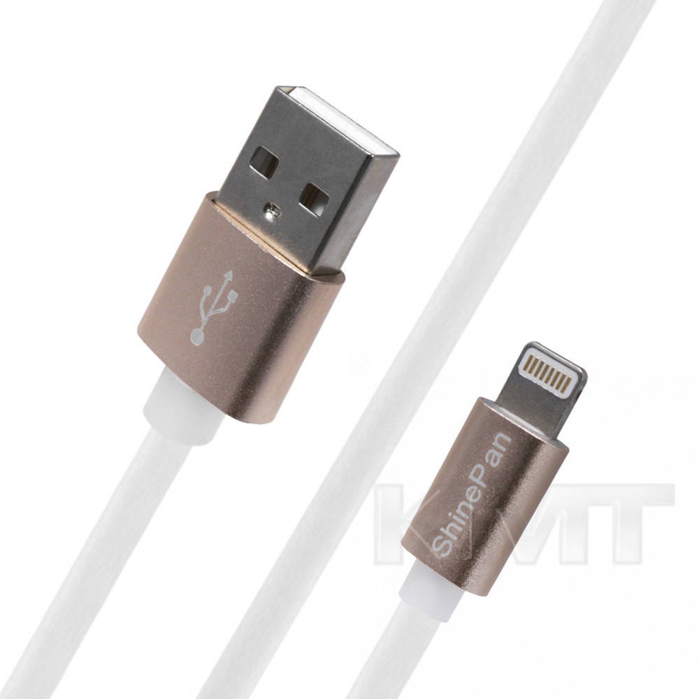 

Apple Silicone Lightning USB Cable (1m) — White, Белый