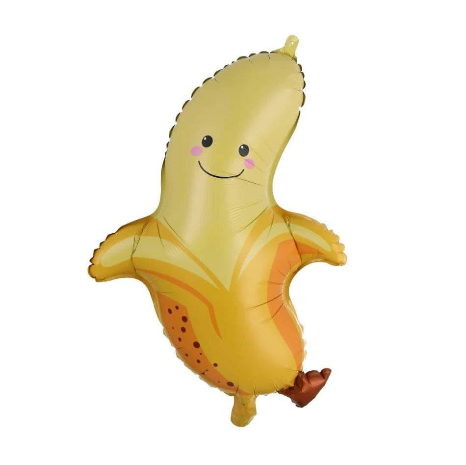 

Фольгированный шар ВЕСЕЛЫЙ БАНАН 70x48см (27"), Желтый