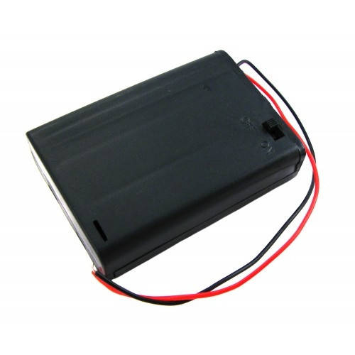 

Батарейный отсек для 3 АА, 4.5В бокс кейс с проводами и крышкой, Arduino