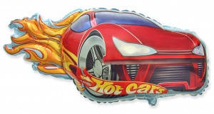 

Гоночна тачка Hot Cars червона, Красный