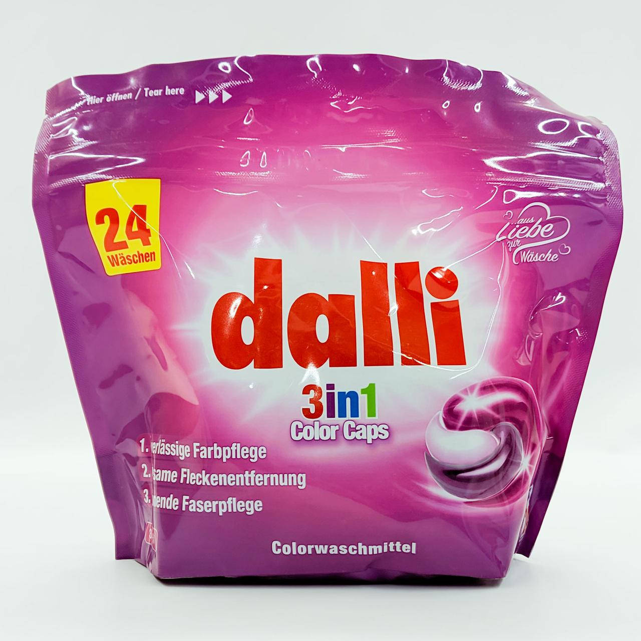 

Капсулы для стирки Dalli Color cups 24