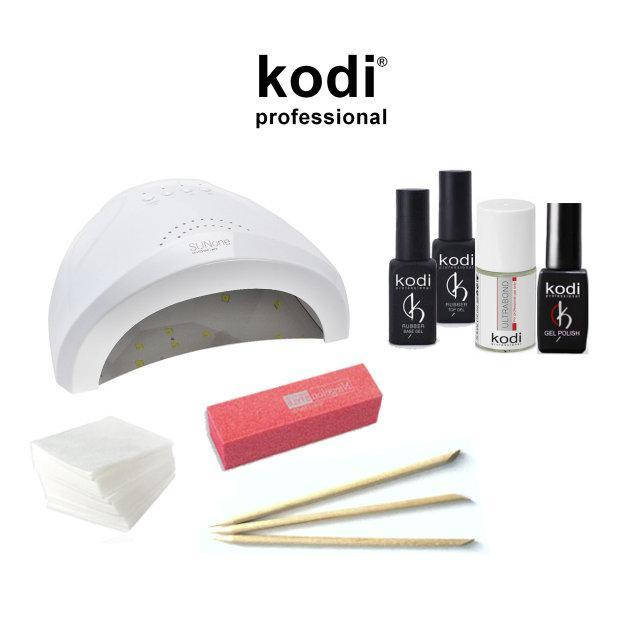 

Стартовый набор для покрытия ногтей гель лаком Kodi с лампой SUN One 48 w "№14"