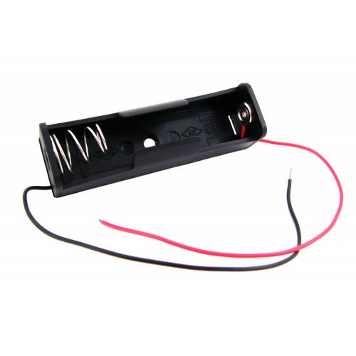 

Батарейный отсек для 1x 18650, 3.7В бокс кейс с проводами, Arduino