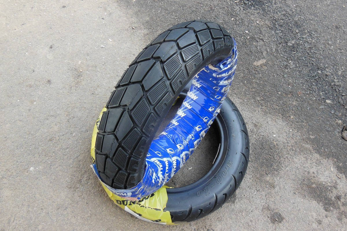 

Покрышка 90/90-10 Swallow HS-540