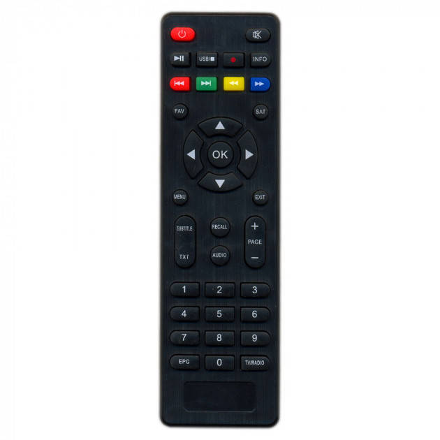 

Пульт для тюнера sat integral s-1228 hd, Черный