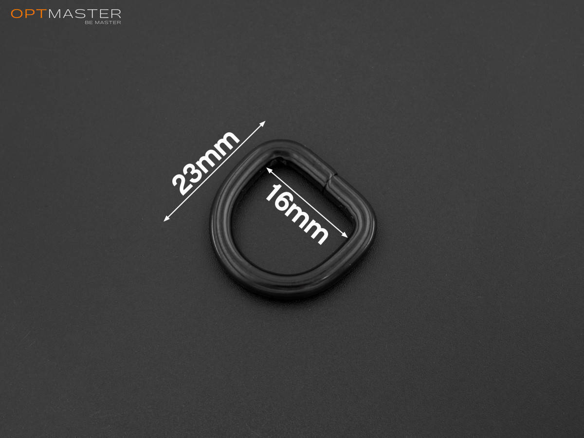 

Полукольцо 65-409 Чёрный матовый, Черный