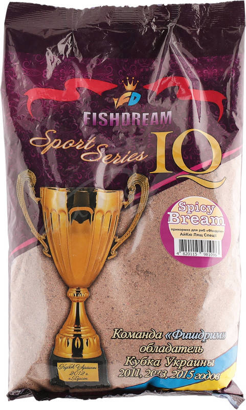 

Прикормка Fish Dream IQ Лещ Специи 0.9кг