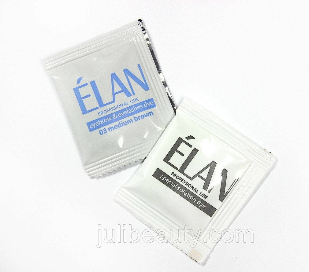 

Гель-краска для окрашивания бровей Elan, medium brown