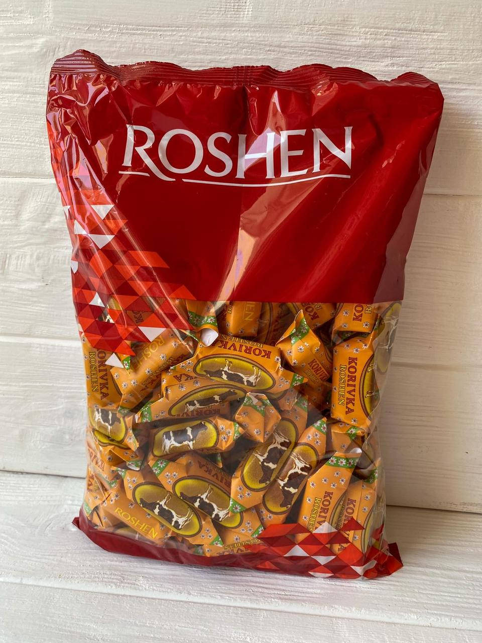 

Карамельні цукерки Корівка Рошен