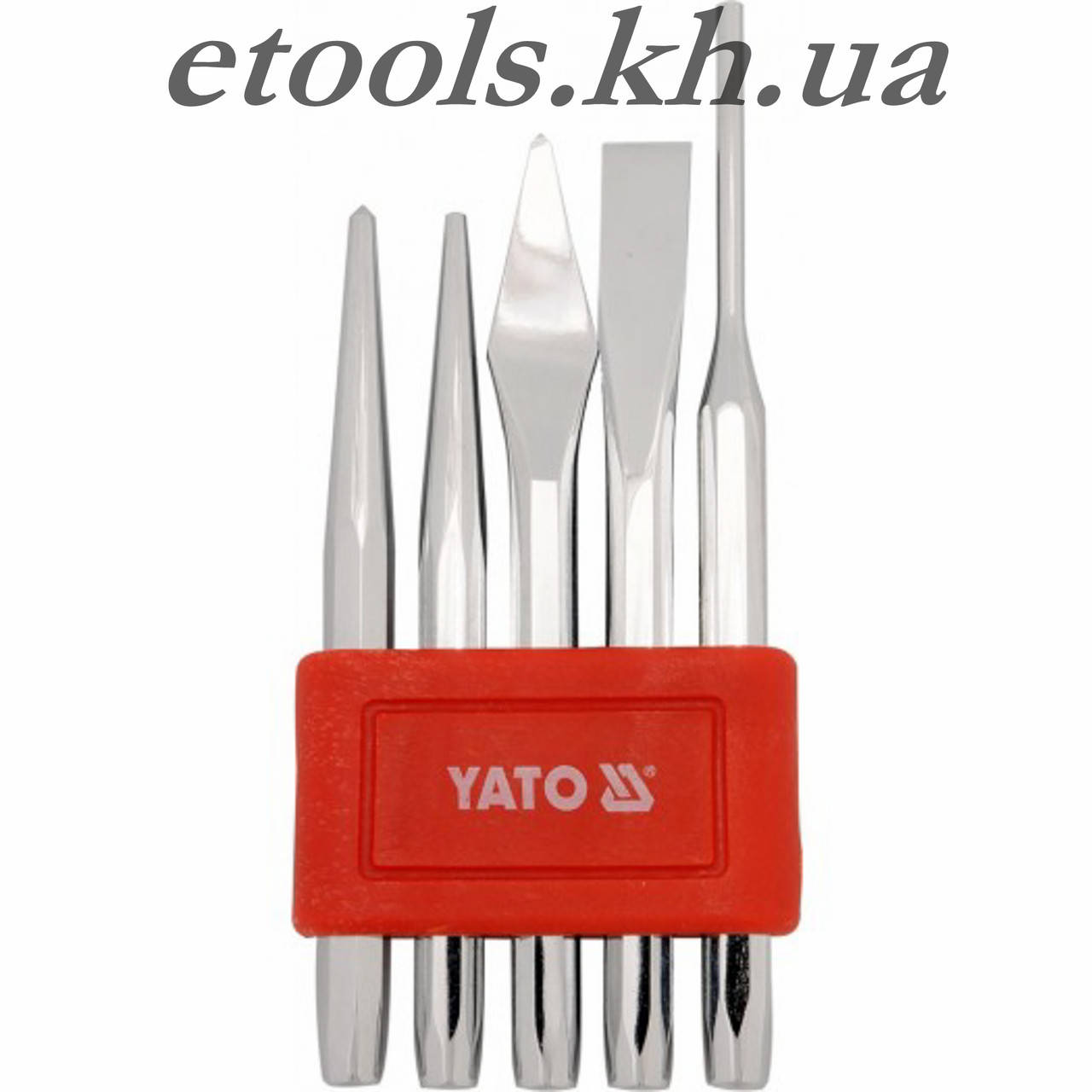 

Зубила и керны в наборе 5пр YT-4695 YATO