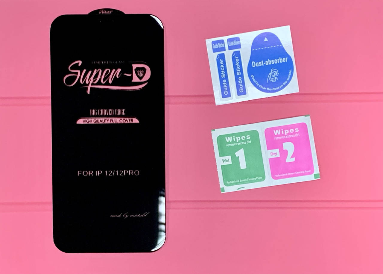 

Защитное Стекло для iPhone 12 Pro Super D Айфон 12 Про, Прозрачный