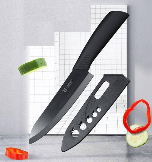 

Керамический нож TimHome 275 мм черный