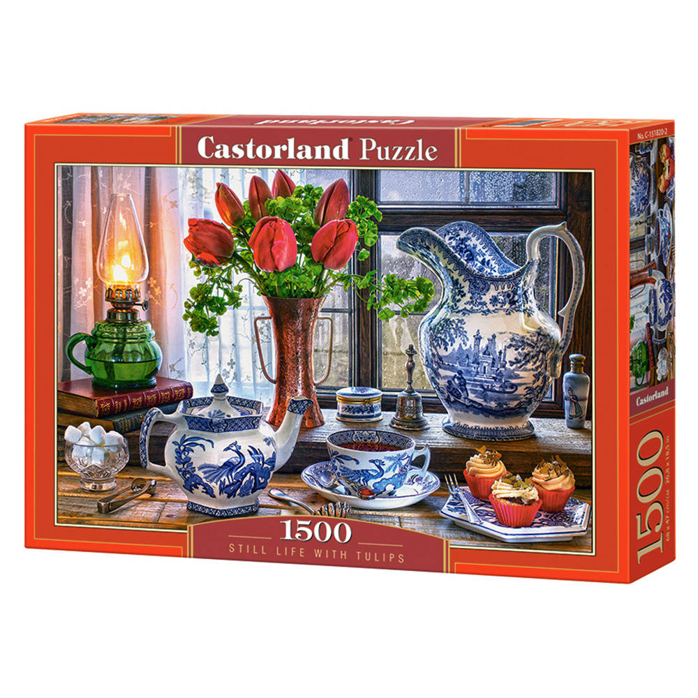 

Пазл "Натюрморт с тюльпанами", 1500 элементов Castorland (5904438151820)