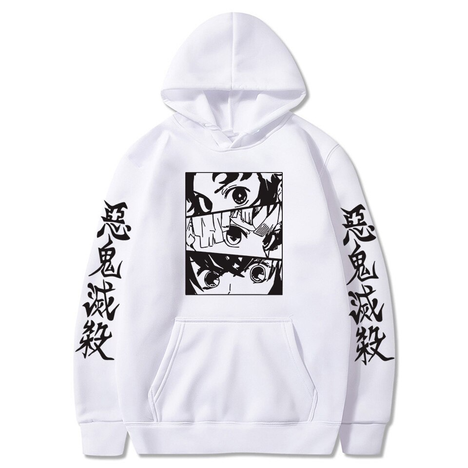 

Худи белый LOYS Demon Slayer Harajuku
