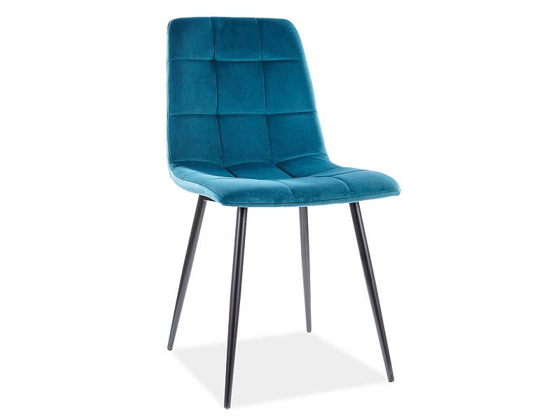 

Стул MILA VELVET бирюзовый 85 (Signal)