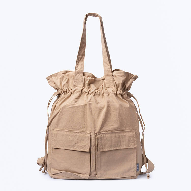 

Сумка рюкзак женская бежевая, Бежевый