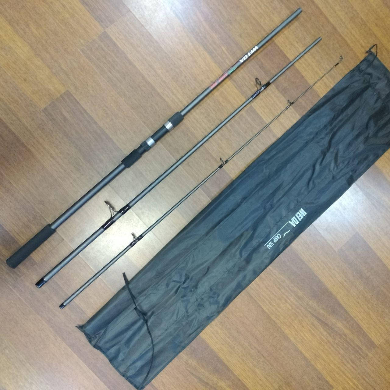 

Карповик карбон Weida Carp 3.3m 80-240g, Черный
