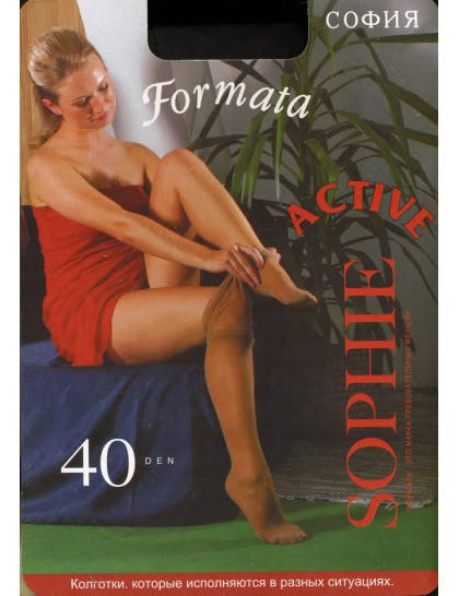 

Колготки женские утягивающие Formata Sophie Activ 40 den., Телесный (visone)