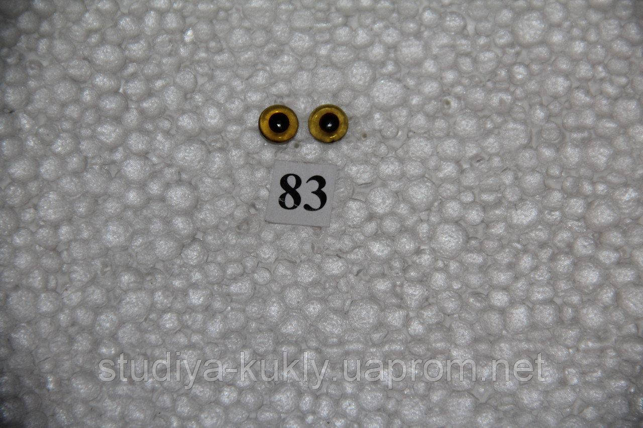 

Глазки стеклянные, карие, 4 мм, 34Т