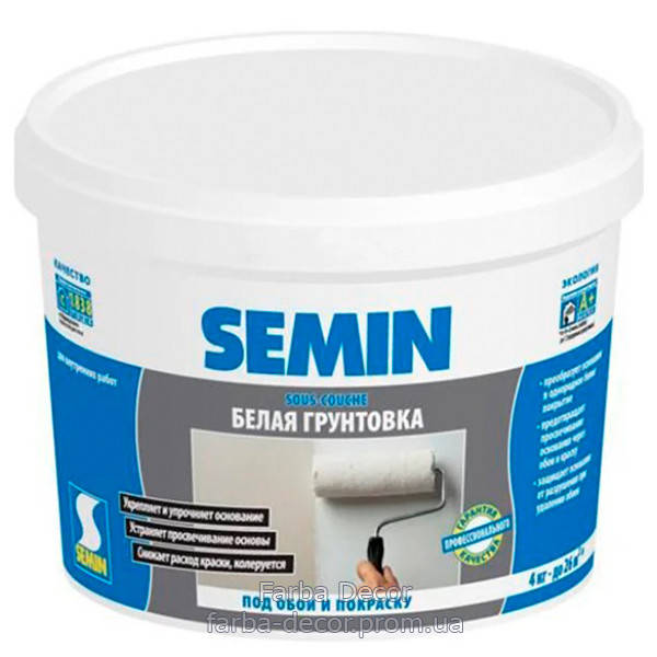 

Грунт SEMIN SOUS COUCHE (пигментированный), 25 кг