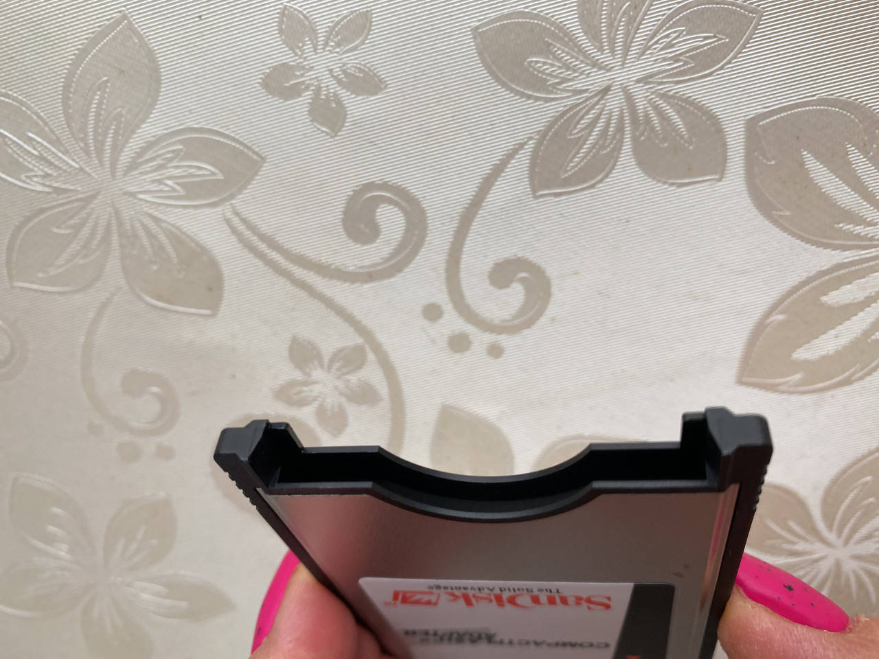 

Адаптер Compact Flash CF to PCMCIA Type I Card to Laptop PCMCIA Reader