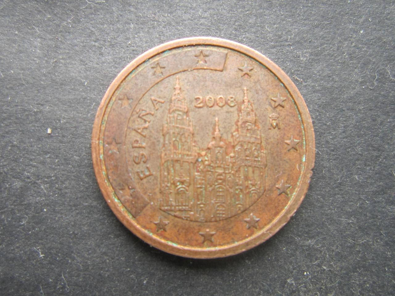 

2 евроцента Испания 2008