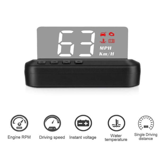 

Бортовой компьютер OBD2 HUD C100