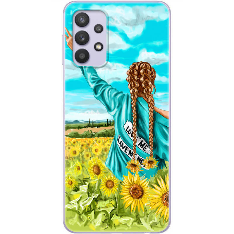 

Чехол Samsung Galaxy A32 4G (A325) с принтом Love Me Not