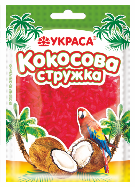 

Кокосова стружка красная (25 г)