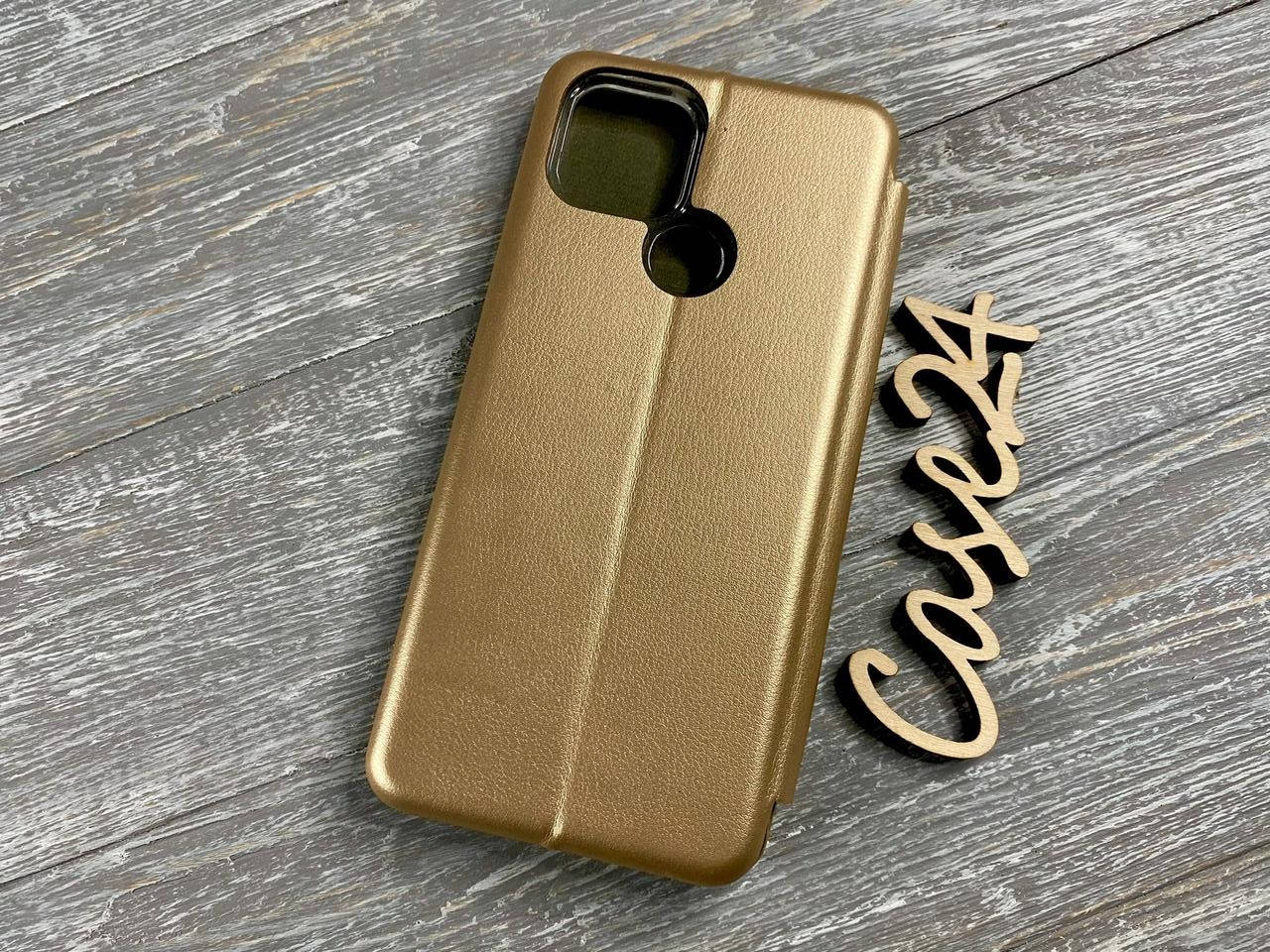 

Чехол книжка Elegant на OPPO A15 / OPPO A15s (4 цвета) золотистый