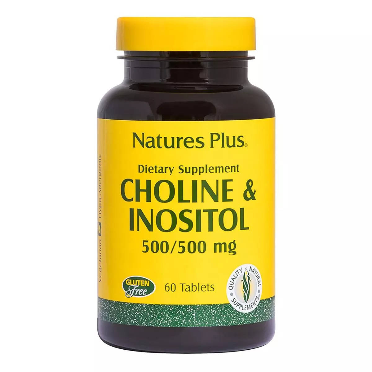 

Холин и инозитол (Choline&Inositol) 500/500 мг 60 таблеток